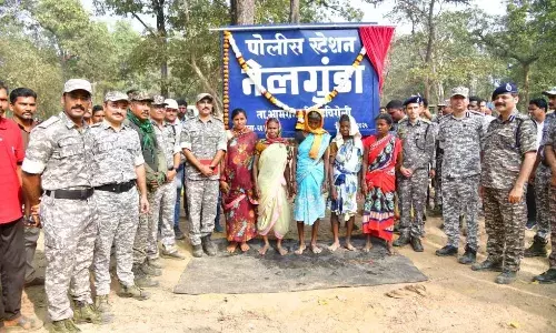 छग की सीमा से सटे नेलगुंडा में महज 24 घंटे में स्थापित हुई पुलिस चौकी