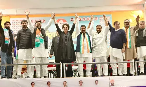 प्रियंका गांधी ने मुस्तफाबाद में रैली को किया संबोधित, AAP और BJP पर लगाए कई सारे आरोप