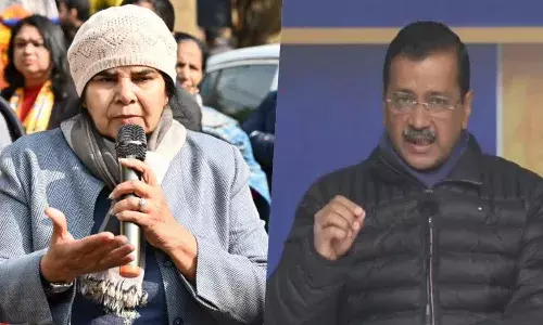 AAP पर हरीनगर विधानसभा की निर्दलीय उम्मीदवार का हमला, अरविंद केजरीवाल पर पैसे के लिए सीट बेचने का लगाया गंभीर आरोप