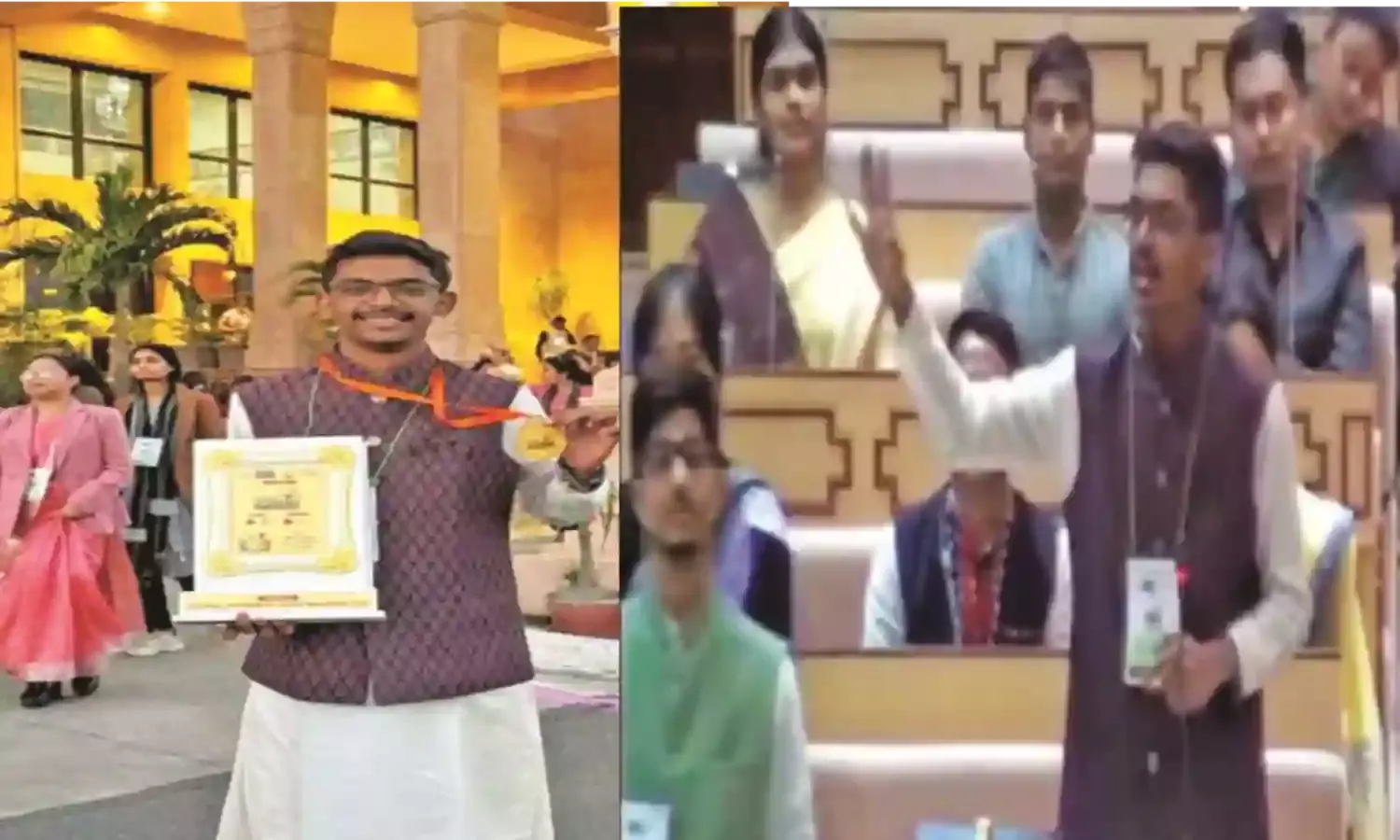 राजस्थान विधानसभा में 8 मिनट तक यवतमाल के यश ने किया मार्गदर्शन