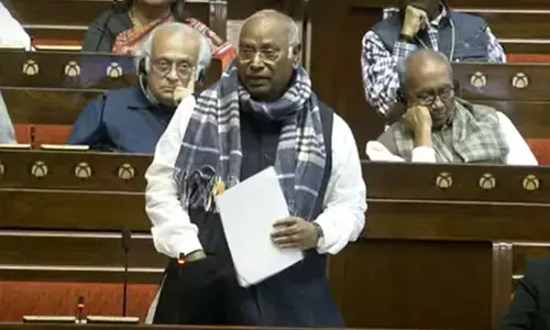 तेरे बाप का भी...चुप, चुप, चुप बैठ..., राज्यसभा में इस मु्द्दों को लेकर मल्लिकार्जुन खरगे का फूटा गुस्सा