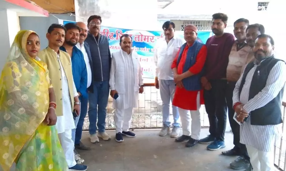 सरपंच संघ प्रदेश अध्यक्ष राजबीर सिंह ने ली बैठक सरपंच संघ प्रदेश अध्यक्ष राजबीर सिंह ने ली बैठक