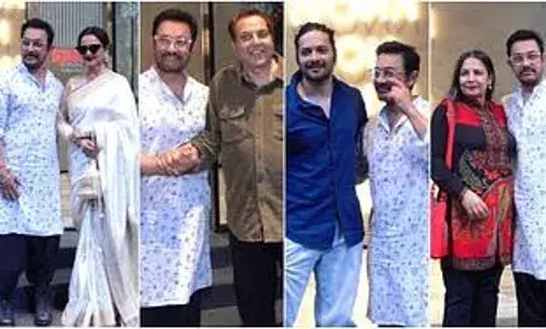 जुनैद और खुशी की फिल्म लवयापाकी स्क्रीनिंग में लगा सितारों का मेला, शबाना-जावेद से लेकर बेटी-दामाद संग पहुंचे आमिर खान