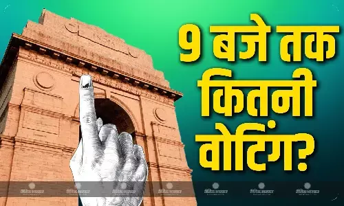 सुबह 9 बजे तक 8.10% मतदान, नॉर्थ ईस्‍ट दिल्‍ली में सबसे ज्यादा वोटिंग, AAP के इन दिग्गजों ने डाला वोट