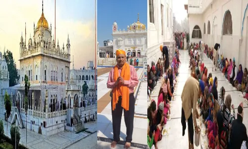 डॉ. उदय बोधनकर ने तख्त श्री हजूर साहिब में गुरु ग्रंथ साहिब जी के दर्शन कर टेका माथा