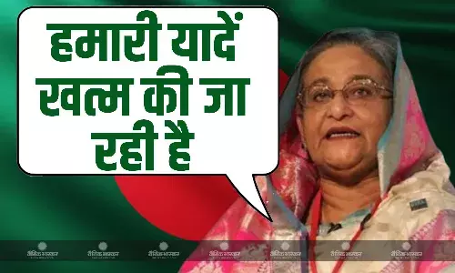 शेख हसीना ने बांग्लादेश में हमलों को लेकर कहा बुलडोजर से इतिहास नहीं मिटा करता