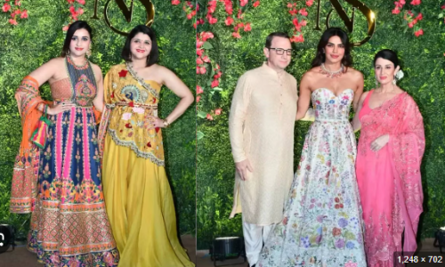 सिद्धार्थ-नीलम के संगीत समारोह में ससुराल वालों संग दिखीं प्रियंका, मनारा चोपड़ा ने भी शानदार लुक में लूटी महफिल, फोटो-वीडियो वायरल