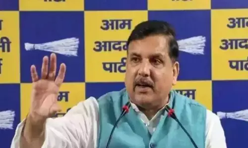 राज्यसभा से आप सांसद संजय सिंह ने बीजेपी पर विधायक खरीदने का लगाया आरोप राज्यसभा से आप सांसद संजय सिंह ने बीजेपी पर विधायक खरीदने का लगाया आरोप