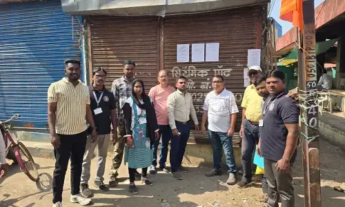 बार-बार नोटिस देने के बाद भी टैक्स जमा नहीं करने पर 10 दुकानें सील