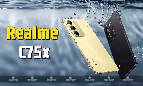Realme C75x का डिजाइन आया सामने, प्रमुख स्पेसिफिकेशन भी हुए लीक