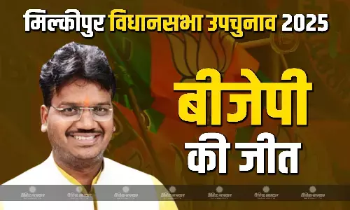 मिल्कीपुर में सीएम योगी ने पलट दी बाजी, केवल 9 महीने में ही लिया अयोध्या की हार का बदला