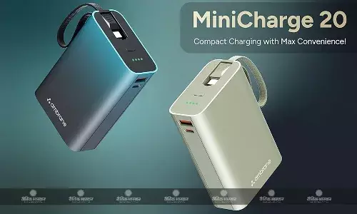 Ambrane MiniCharge 20 भारत में बिल्ट-इन टाइप-सी केबल के साथ हुआ लॉन्च, जानिए कीमत और फीचर्स