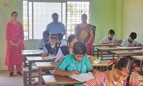 स्कॉलरशिप परीक्षा में बैठे 32,729 विद्यार्थी, दो पारी में हुए पेपर, उड़नदस्तों ने रखी नजर