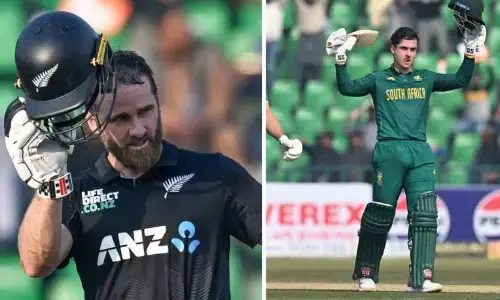 विलियमसन के नाबाद शतक के आगे फिकी पड़ी डेब्यूटेंट मैथ्यू की 150 रनों की दमदार पारी, प्रोटियाज के हाथों से कीवियों ने छीनी जीत, 6 विकेटों से दी मात