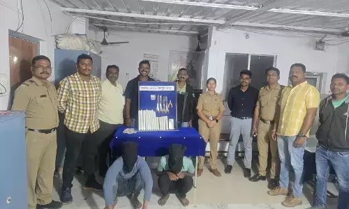 पुलिस के हत्थे चढ़े अंतरराज्यीय लुटेरे, दो गिरफ्तार, तीन हुए फरार