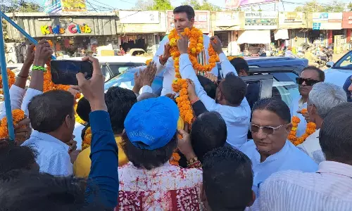 शहडोल में कांग्रेस प्रदेश अध्यक्ष जीतू पटवारी ने कहा, माफिया तांडव मचा रहे इसके पीछे भाजपा नेता