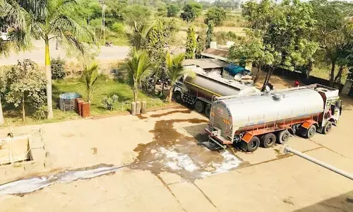 प्रदूषण नियंत्रण के नाम पर मिल्क प्रोडक्ट कारखाने की बिजली कर दी बंद