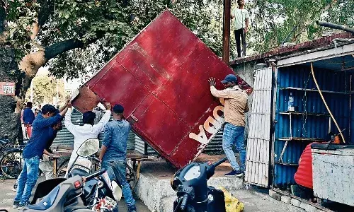रांझी, मानेगांव और मालवीय चौक से बड़ा फुहारा तक नगर निगम ने हटाए अवैध कब्जे