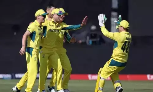 जीत के साथ कंगारूओं ने अपने नाम किया बड़ा रिकॉर्ड, बन गए टूर्नामेंट के इतिहास का सबसे बड़ा स्कोर खड़ा करने वाली टीम