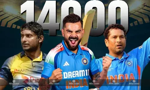 एक के बाद एक इतिहास रच रहे कोहली, सचिन-संगाकारा को पछाड़ बन गए सबसे तेज 14000 वनडे रन बनाने वाले खिलाड़ी