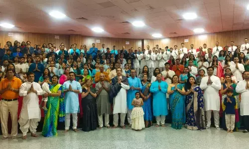 सिम्स में किया शिव तांडव स्त्रोत का आयोजन सिम्स में किया शिव तांडव स्त्रोत का आयोजन