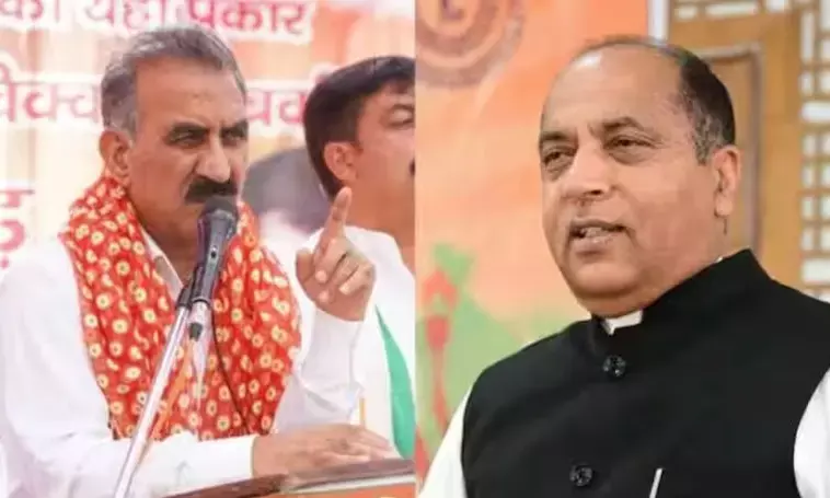 योजनाएं चलाने के लिए सुक्खू सरकार मंदिरों से मांग रही पैसे! पूर्व CM जयराम ठाकुर ने सुक्खू सरकार का हमला, CM सुक्खू ने किया पलटवार