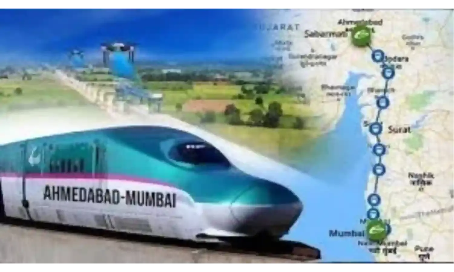 बुलेट ट्रेन परियोजना का 360 किलोमीटर तक काम पूरा, उद्धव कार्यकाल में हुए विलंब की भरपाई का प्रयास