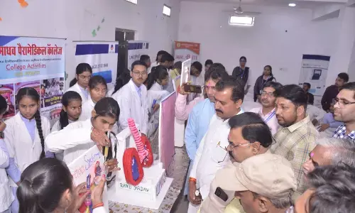 माधव कालेज में पैरामेडिकल कार्यशाला का आयोजन