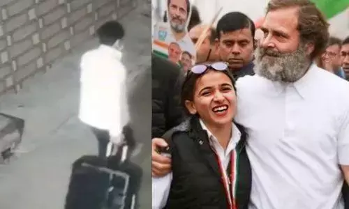 हिमानी मर्डर मामले में सीसीटीवी फुटेज आया सामने, सफेद शर्ट पहने आरोपी सूटकेस में ले जाता दिखाई दे रहा है शव, देखें VIDEO