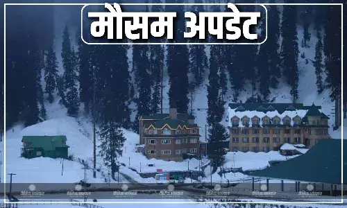 दिल्ली-एमपी सहित अन्य राज्यों में ठंड की वापसी, जम्मू-कश्मीर में बर्फबारी, तमिलनाडु में भीषण गर्मी का अलर्ट