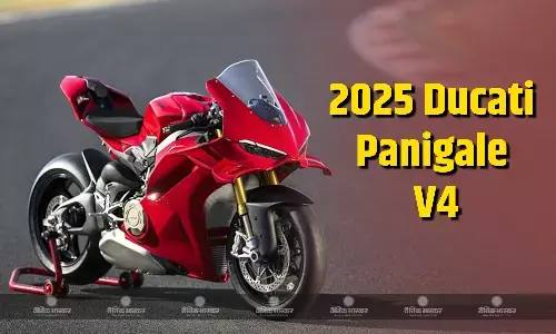 2025 Ducati Panigale V4 भारत में हुई लॉन्‍च, शुरुआती एक्‍स शोरूम कीमत 29.99 लाख रुपए