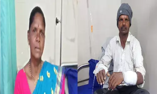 मौत के मुंह से पत्नी ने बचाई पति की जान, तेंदुए से एक घंटे चली लड़ाई मौत के मुंह से पत्नी ने बचाई पति की जान, तेंदुए से एक घंटे चली लड़ाई