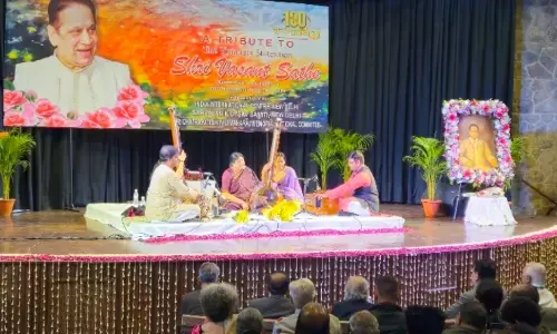 पूर्व केन्द्रीय मंत्री वसंत साठे को दी गई संगीतमय श्रद्धांजलि