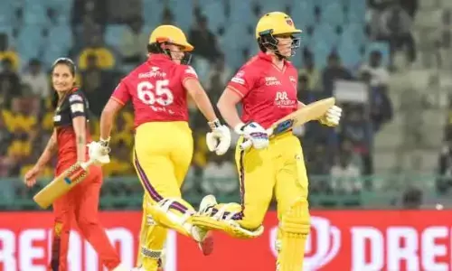 शतक से चूंकी लेकिन रच डाला इतिहास, खास मामले में कर ली सोफी डिवाइन की बराबरी, यूपी की टीम ने खड़ा किया टूर्नामेंट के इतिहास का सबसे बड़ा स्कोर शतक से चूंकी लेकिन रच डाला इतिहास, खास मामले में कर ली सोफी डिवाइन की बराबरी, यूपी की टीम ने खड़ा किया टूर्नामेंट के इतिहास का सबसे बड़ा स्कोर