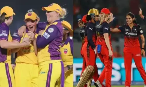 काम आई जॉर्जिया वॉल की रिकॉर्ड पारी, यूपी वॉरियर्स ने दर्ज की ऐतिहासिक जीत, आरसीबी को 12 रनों से रौंदा काम आई जॉर्जिया वॉल की रिकॉर्ड पारी, यूपी वॉरियर्स ने दर्ज की ऐतिहासिक जीत, आरसीबी को 12 रनों से रौंदा