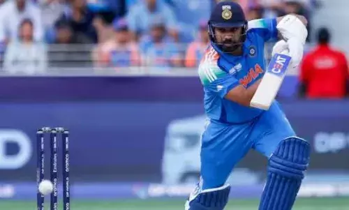 न्यूजीलैंड के खिलाफ कप्तान रोहित शर्मा ने किया बड़ा कारनामा, आईसीसी इवेंट के फाइनल में जड़ा पहला अर्धशतक