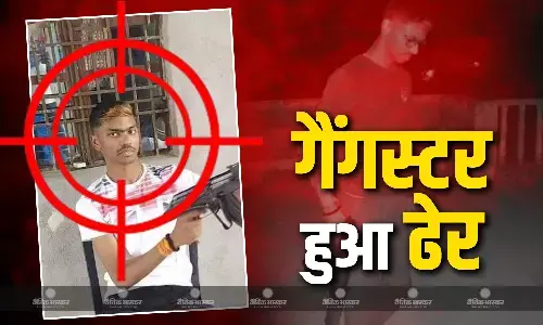 गैंगस्टर अमन साहू का पुलिस एनकाउंटर में हुआ ढेर, भागने की कोशिश करने पर पुलिस को उठाना पड़ा ये कदम