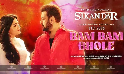 रिलीज होते ही हिट हुआ सलमान खान की फिल्म सिकंदर का गाना बम बम भोले शंभु, सोशल मीडिया पर मिले 3 करोड़ से ज्यादा व्यूज