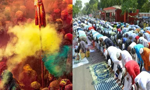 UP में नमाज के समय में बदलाव, हैदराबाद में जबरन रंग डालने पर रोक, जानें किन-किन राज्यों में पर्व के चलते कैसी रहेगी सुरक्षा व्यवस्था UP में नमाज के समय में बदलाव, हैदराबाद में जबरन रंग डालने पर रोक, जानें किन-किन राज्यों में पर्व के चलते कैसी रहेगी सुरक्षा व्यवस्था