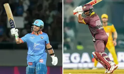 खिताबी जंग में आमने-सामने होंगे सचिन और लारा की फौज, ये हो सकती है दोनों टीमों की संभावित प्लेइंग इलेवन खिताबी जंग में आमने-सामने होंगे सचिन और लारा की फौज, ये हो सकती है दोनों टीमों की संभावित प्लेइंग इलेवन