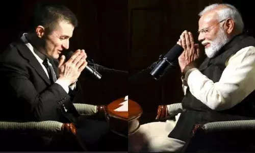 140 करोड़ भारतीयों की आकांक्षाओं का मानवीय प्रतिबिंब हैं पीएम मोदी..., लेक्स फ्रीडमैन के साथ प्रधानमंत्री के पॉडकास्ट पर बीजेपी नेताओं ने दी प्रतिक्रियाएं