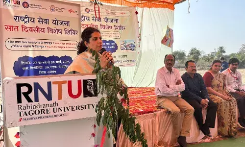 भव्य शिव बारात व सांस्कृतिक प्रस्तुतियों के साथ हुआ राष्ट्रीय सेवा योजना रबीन्द्रनाथ टैगोर विश्वविद्यालय के सात दिवसीय विशेष शिविर का समापन