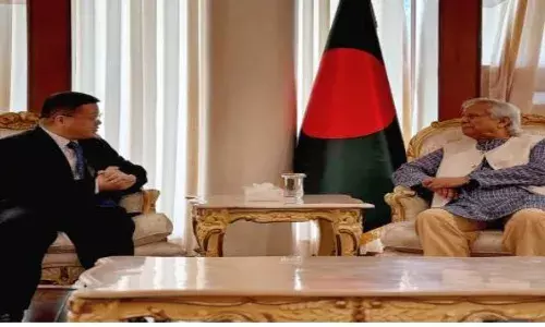 चीनी राजदूत याओ वेन और मुहम्मद यूनुस के बीच मुलाकात, कई मुद्दों को लेकर हुई चर्चा