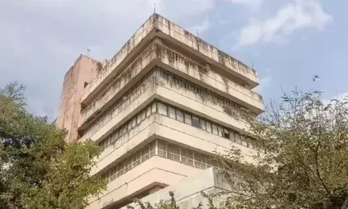 राजधानी भोपाल के विंध्याचल भवन में लगी आग, रिनोवेशन के दौरान हुआ हादसा, काफी मशक्कत के बाद पाया गया काबू