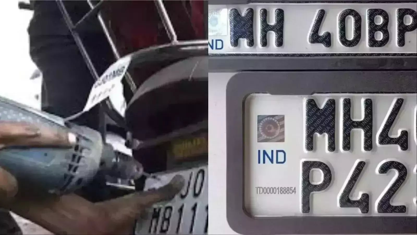 पुराने वाहनों पर हाई-सिक्योरिटी नंबर प्लेट लगाने मिली तीन महीने की मोहलत