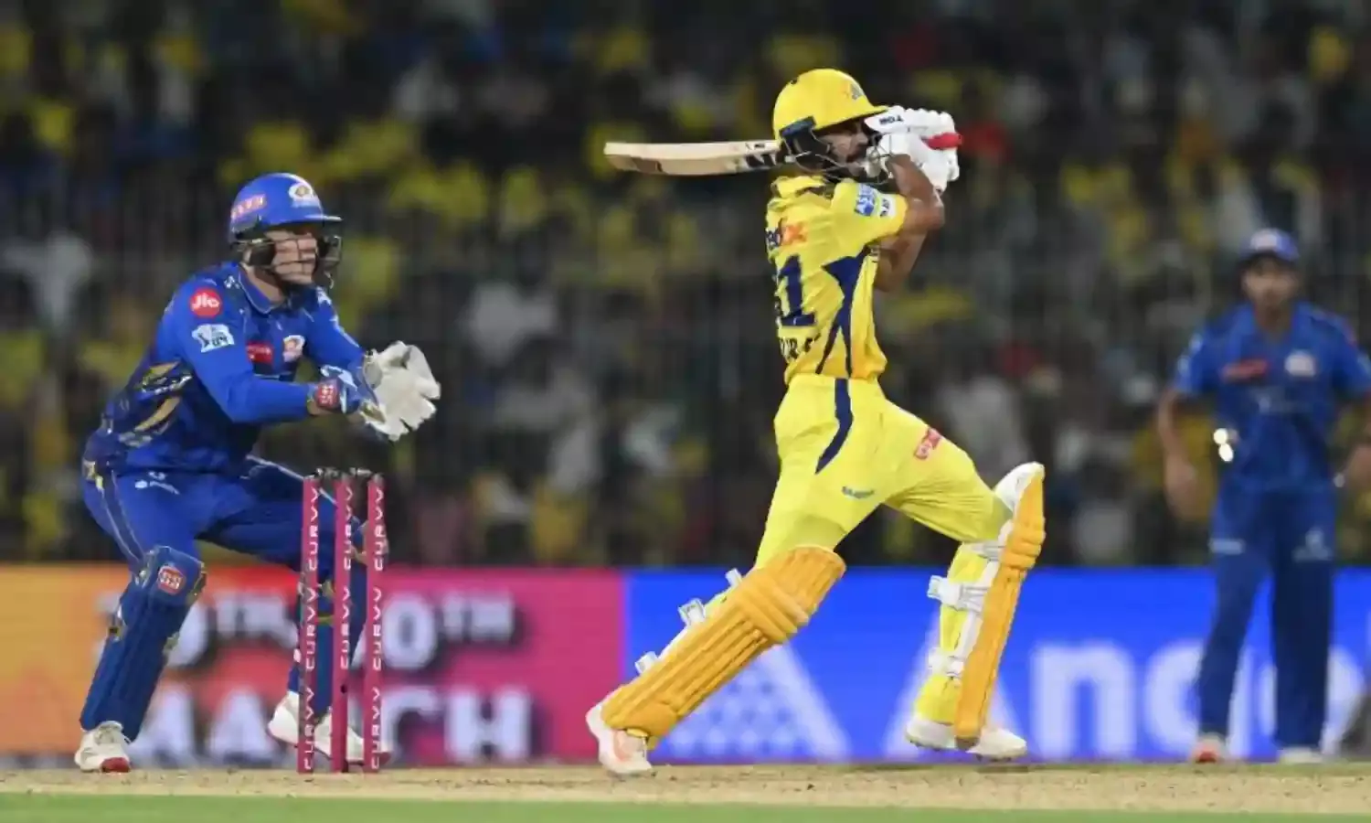 रचिन रवींद्र की दमदार पारी के आगे फिका पड़ा विग्नेश पुथुर की फिरकी का जादू, सीएसके ने 4 विकेटों से हासिल की जीत