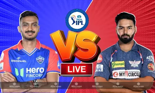 रोमांचक मोड़ पर पहुंचा आईपीएल 2025 का चौथा मैच, हार मानने को तैयार नहीं दिल्ली कैपिटल्स रोमांचक मोड़ पर पहुंचा आईपीएल 2025 का चौथा मैच, हार मानने को तैयार नहीं दिल्ली कैपिटल्स