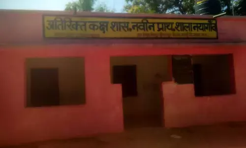 प्राथमिक शाला नयागांव केवल एक शिक्षक के भरोसे