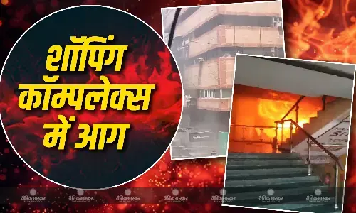 नोएडा के शॉपिंग कॉम्पलेक्स में लगी भीषण आग, मचा हड़कंप, लोगों ने कूद कर बचाई जान, रेस्क्यू जारी नोएडा के शॉपिंग कॉम्पलेक्स में लगी भीषण आग, मचा हड़कंप, लोगों ने कूद कर बचाई जान, रेस्क्यू जारी