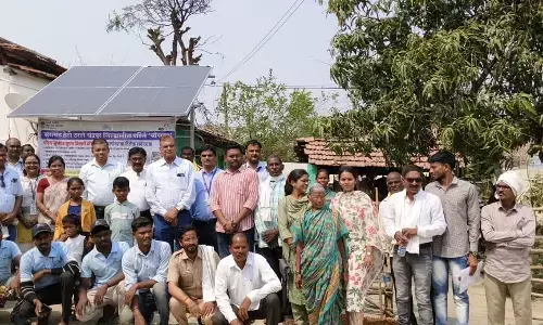 चंद्रपुर के सदागड़ हेटी में हो रहा 2400 यूनिट बिजली का निर्माण